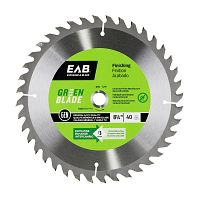 8 1/4&quot; x 40 Teeth Finishing Green Blade   Saw Blade Recyclable Exchangeable